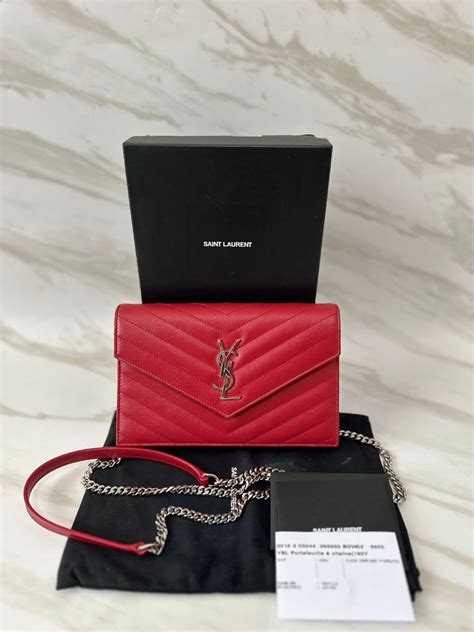 ysl woc 19cm|ysl wallet malaysia.